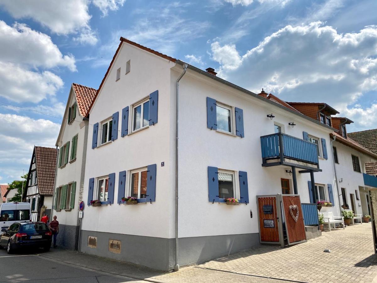 Gaestehaus Sellemols Ferienwohnung Korbmacher Heuchelheim-Klingen Buitenkant foto